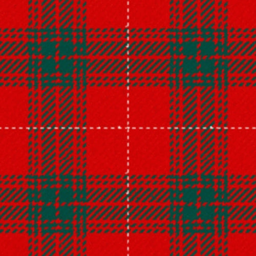 Rothesay Red tartan swatch