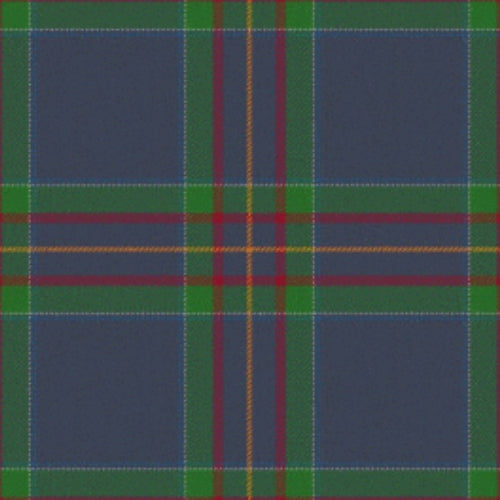 Royal Canadian Mounted Police tartan swatch