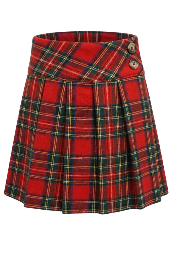 Royal Stewart Baby Girl Tartan Skirt
