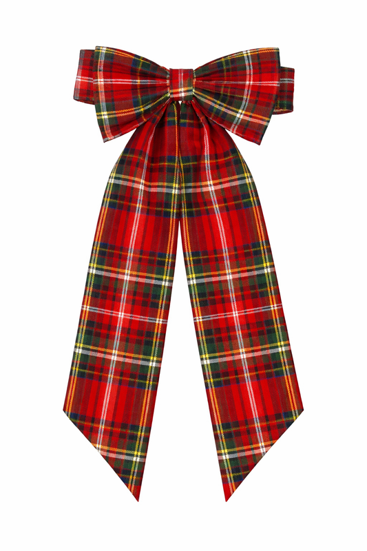Royal Stewart Girl's Tartan Sash with Bow