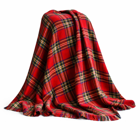 Royal Stewart Tartan Blanket & Throw