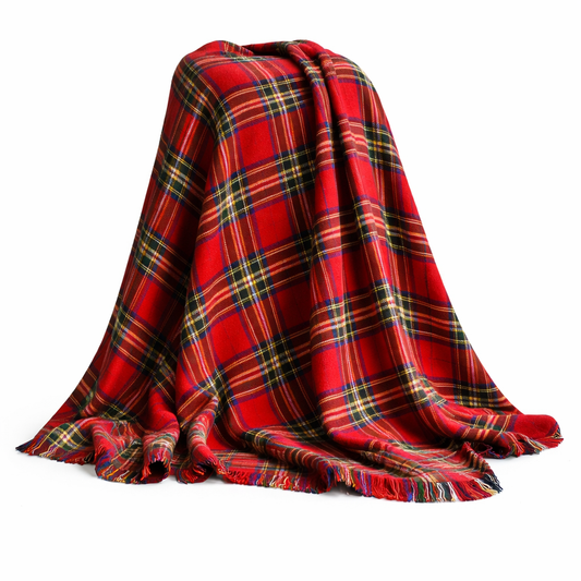 Royal Stewart Tartan Blanket & Throw