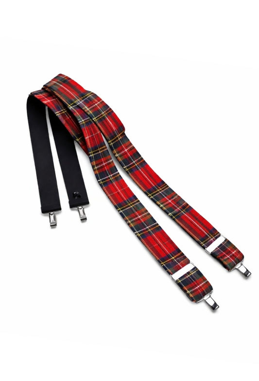 Royal Stewart Tartan Braces