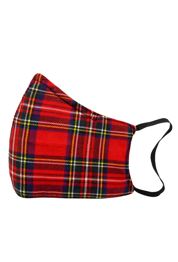 Royal Stewart Tartan Face Mask