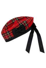 Royal Stewart Tartan Glengarry Hat