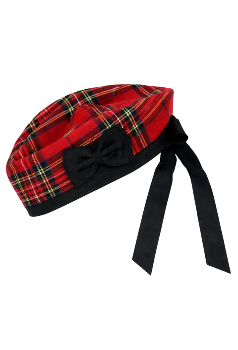 Royal Stewart Tartan Glengarry Hat