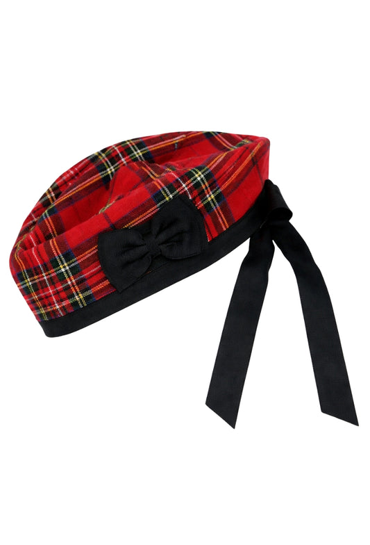 Royal Stewart Tartan Glengarry Hat