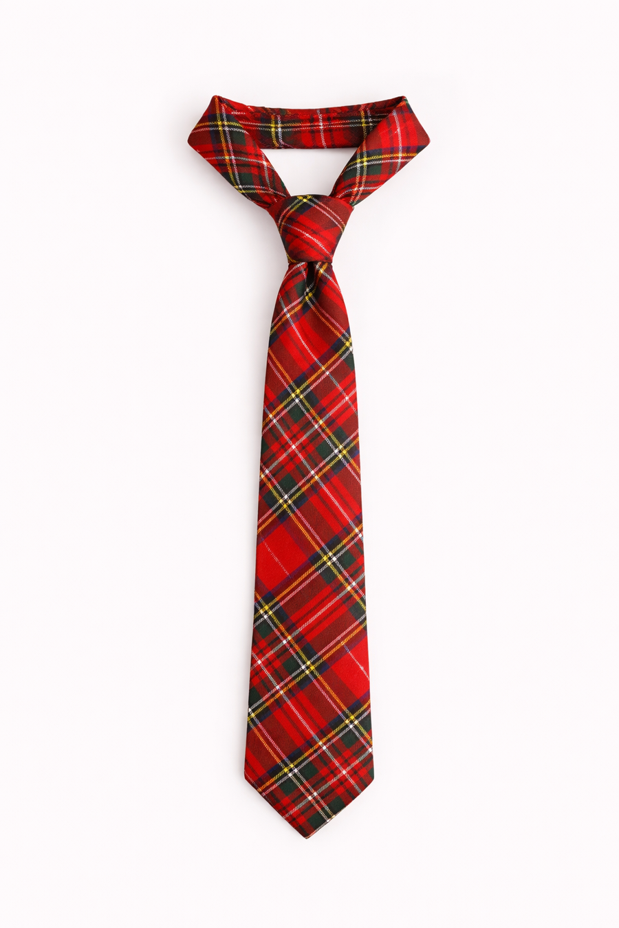 Royal Stewart Tartan Narrow Tie