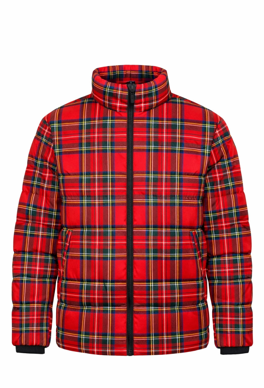 Royal Stewart Tartan Padded Jacket