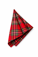 Royal Stewart Tartan Pocket Squares