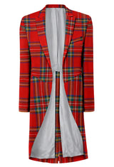 Royal Stewart Tartan Tails - Morning Coat
