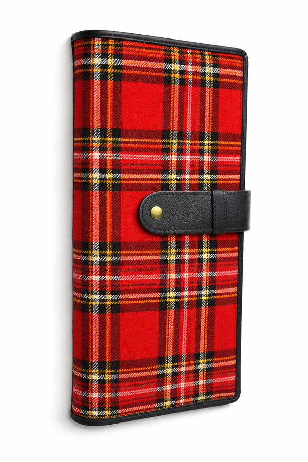 Royal Stewart Tartan Travel Wallet