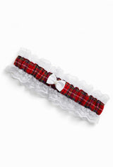 Royal Stewart Tartan Wedding Garters