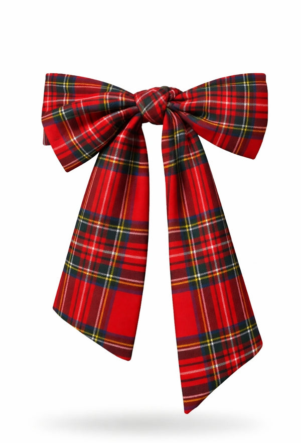 Royal Stewart Women's Tartan Bow Belt
