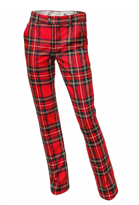 Royal Stewart Women's Tartan Golf Trouser