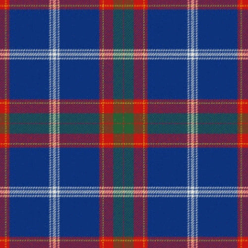 Russian Scottish tartan swatch