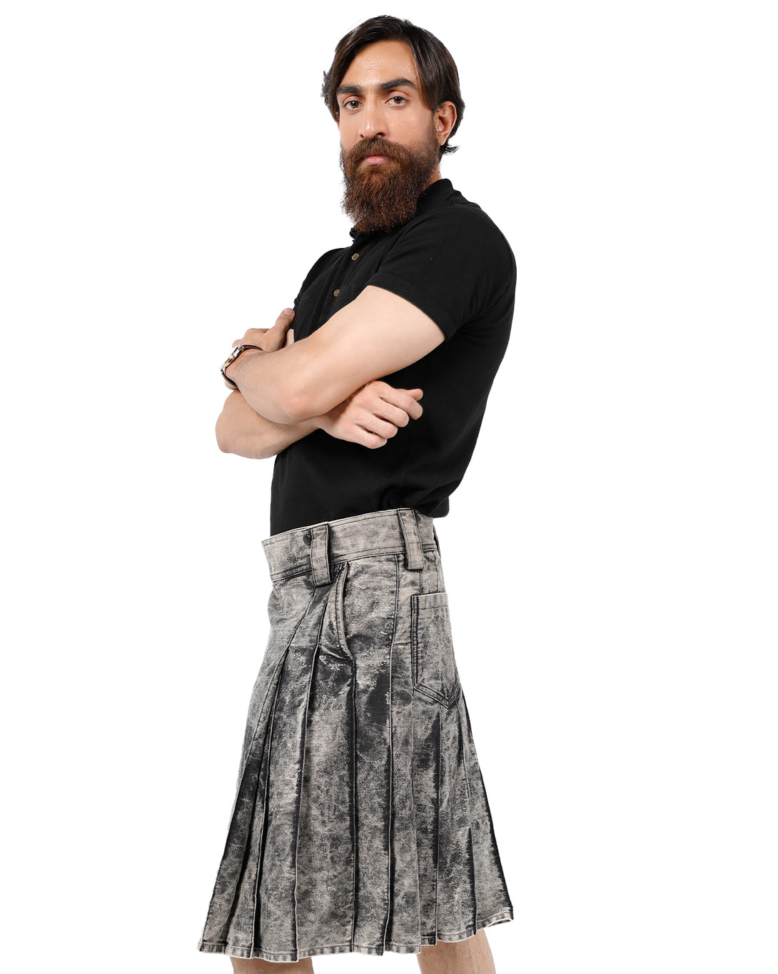 Buy Rustic Denim Kilt