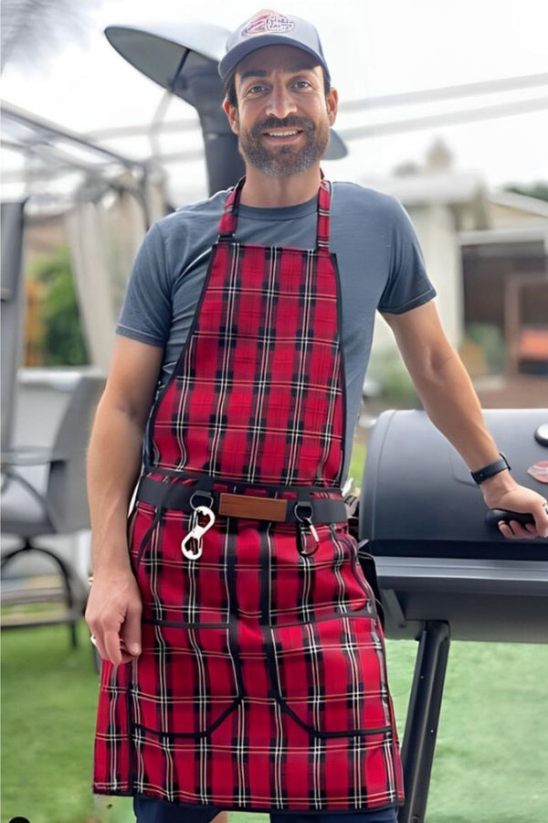 Tartan Grilling Apron