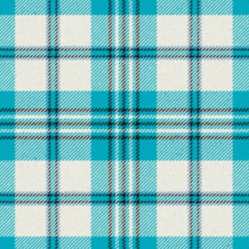 Scott Dress Turquoise Tartan