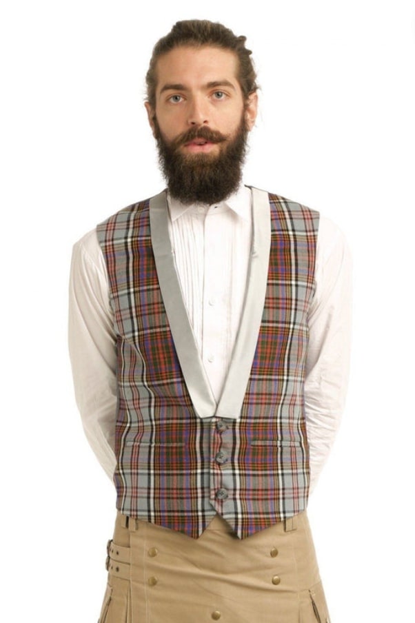 Scottish Tartan Vest