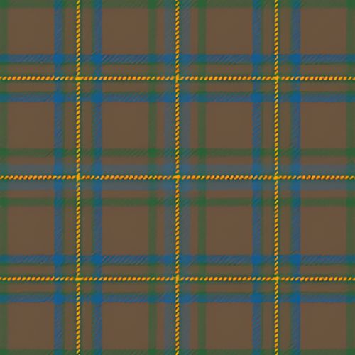Shawl West Virginia Ancient tartan swatch