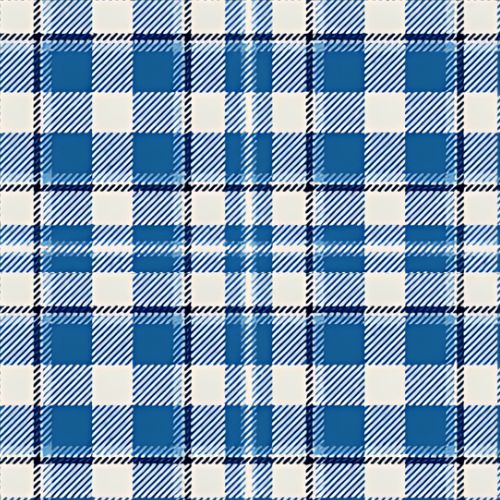 Silver tartan swatch