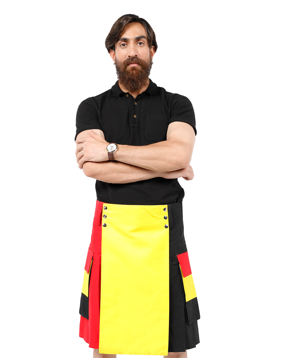 Front view of Spectrum Utility Kilt