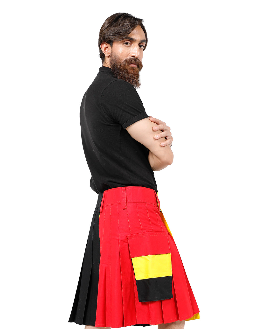 Side view of Spectrum Utility Kilt