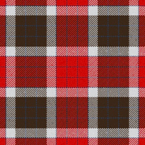 St Andrews Queens University tartan swatch