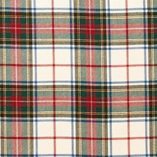 Stewart Victoria tartan swatch