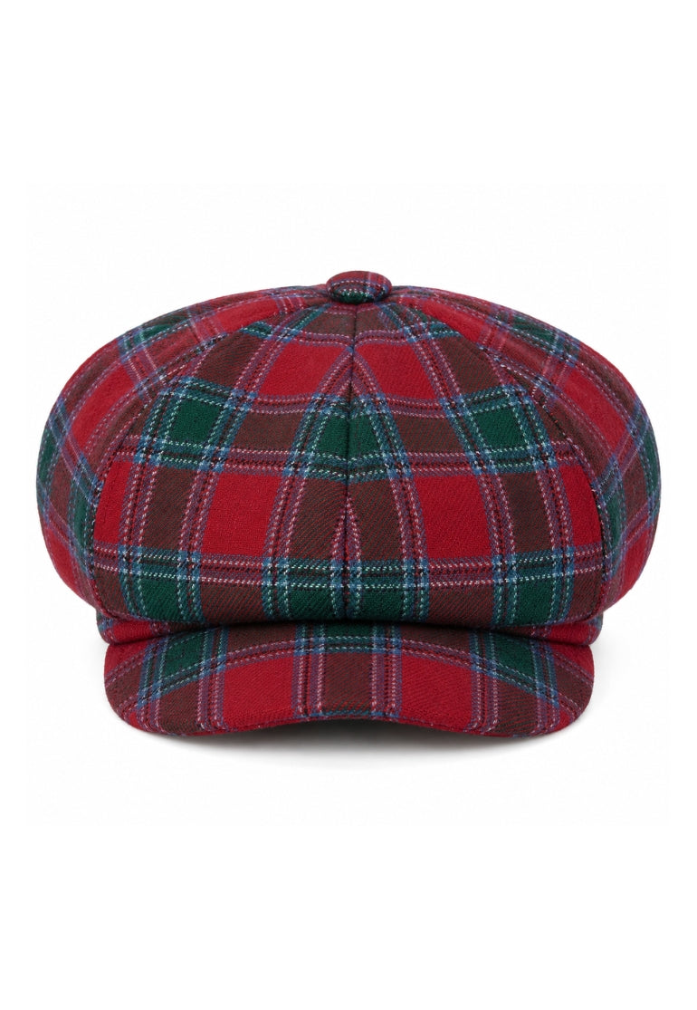 Tartan Baker Boy Cap