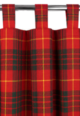 Tab Top Tartan Curtains
