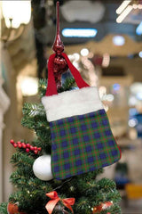Buchanan Plaid Christmas Reticule Bag