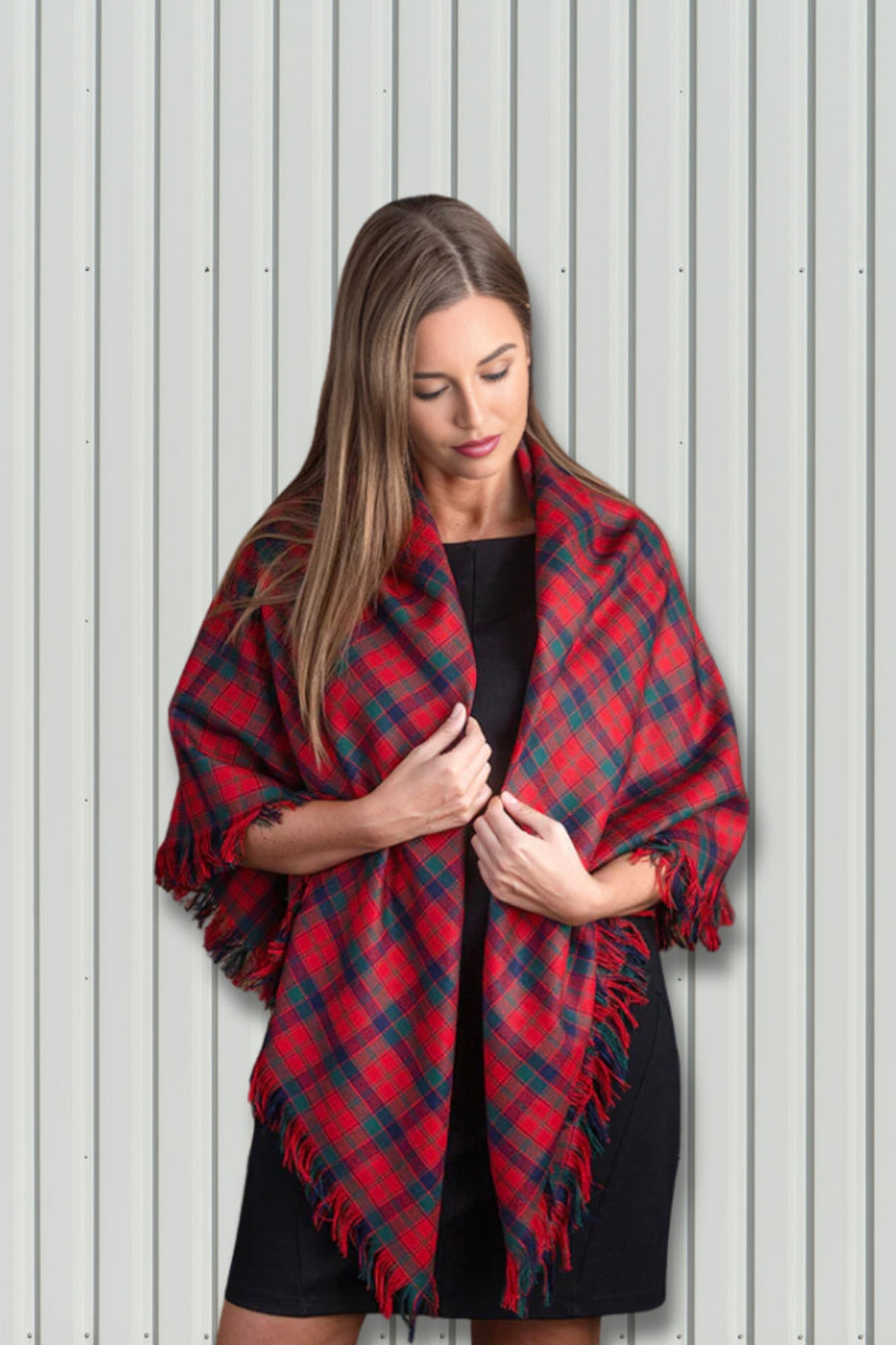Buchanan Women's Tartan Shawl