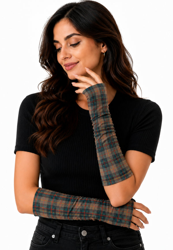Tartan Arm Warmers