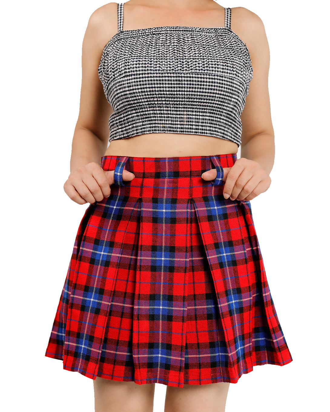 Tartan Bliss Mini Skirt – Scottish Kilt - Main Image