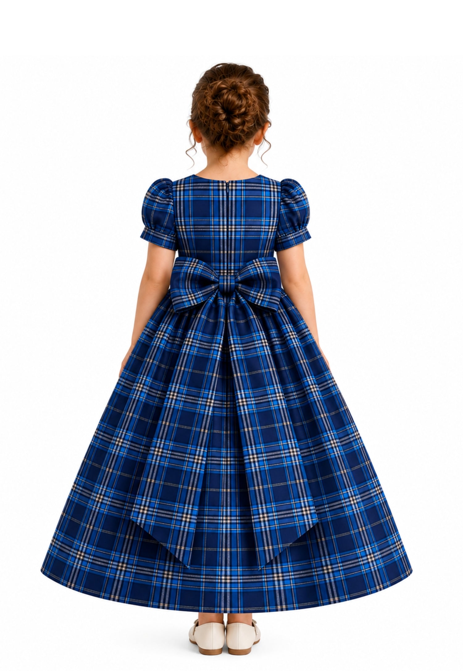 Tartan Bodice & Tulle Flower Girl Dress, Made to Measure – Scottish Kilt