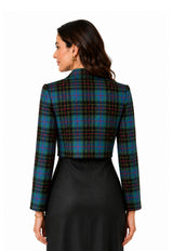 Black Watch Tartan Bolero Jacket