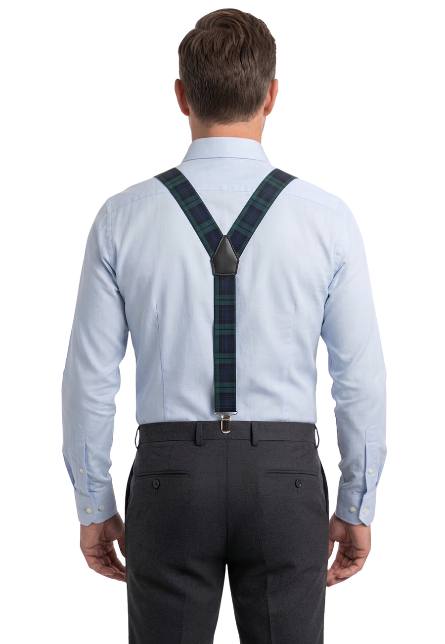 Black Watch Tartan Braces