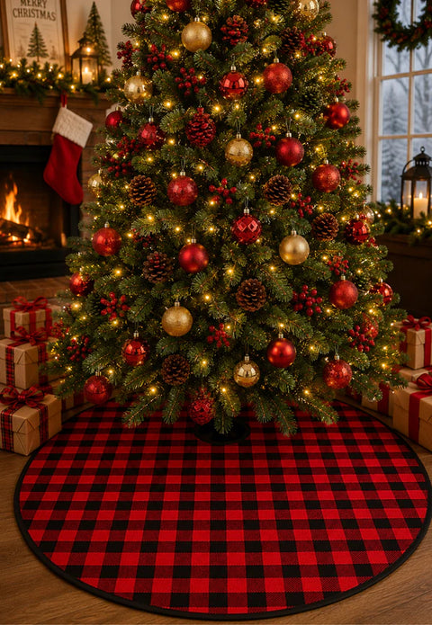 Campbell Tartan Christmas Tree Skirt