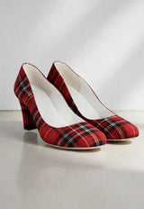 Tartan Court Shoes