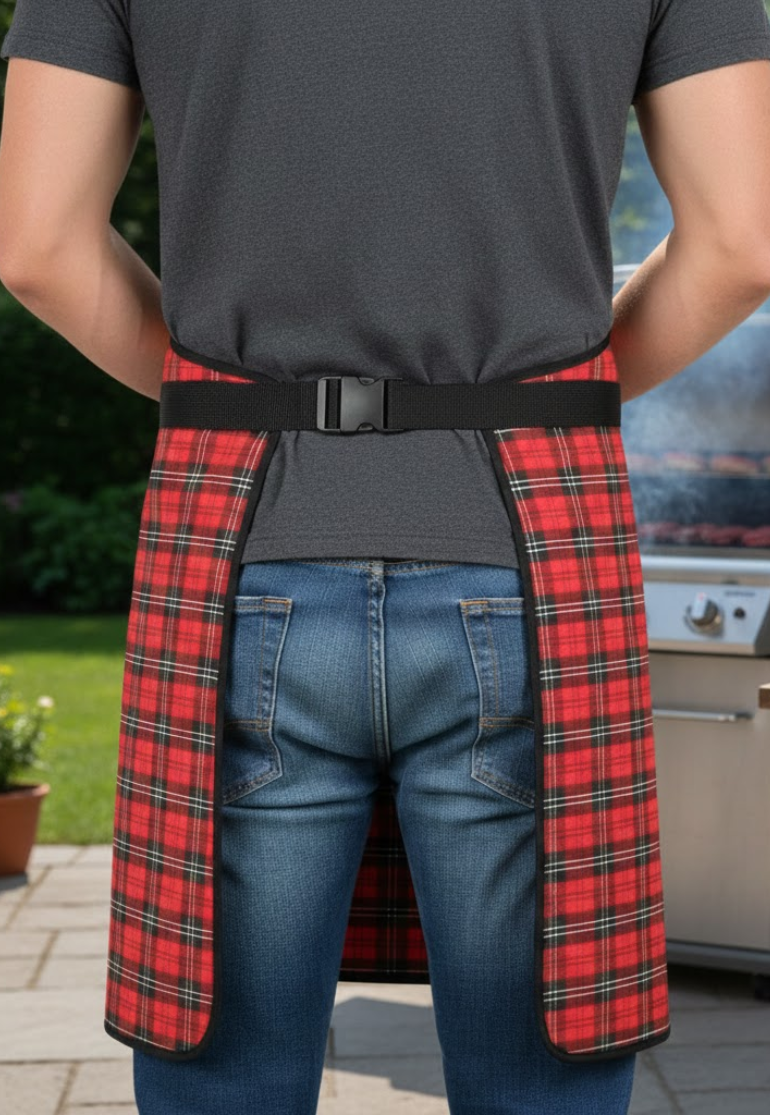 Tartan Grilling Apron