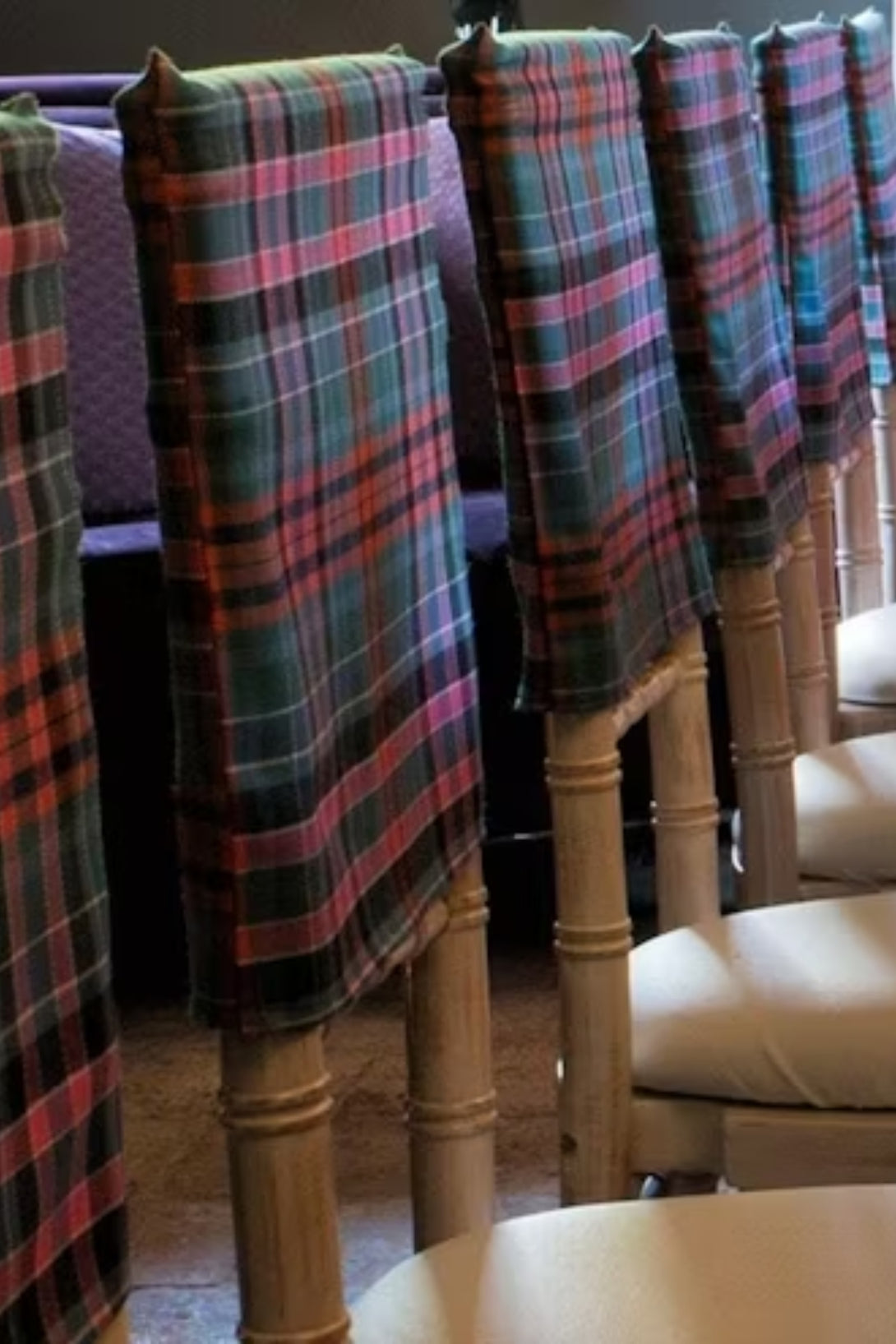 Tartan Hoods for Chair