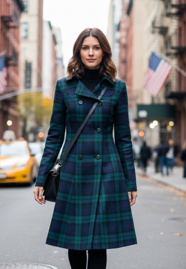 Tartan Kate Coat