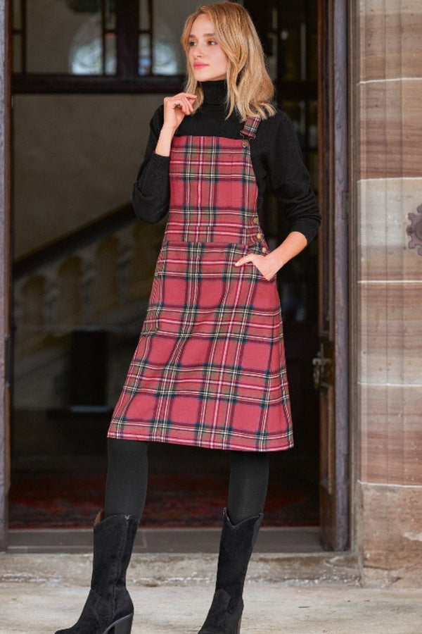 Women's Tartan Plaid Dresses Scottish Kilt Women's Tartan Plaid Dresses Scottish Kilt