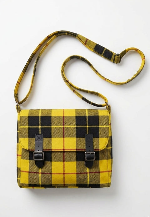 Tartan Messenger Bag