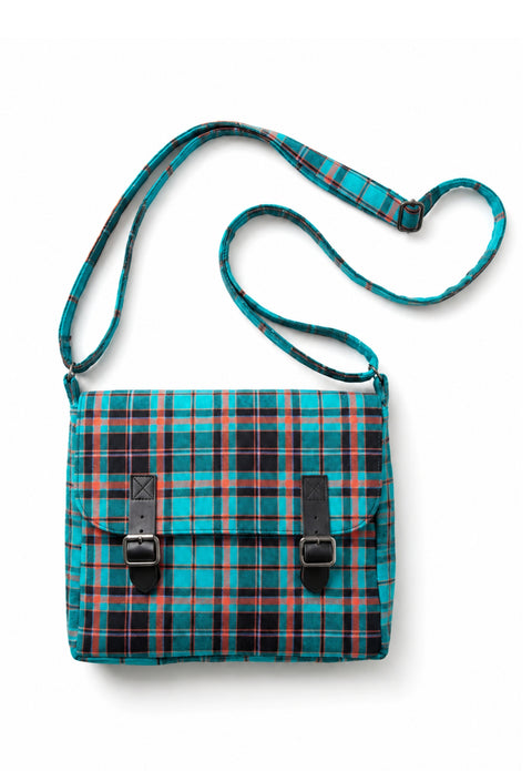 Tartan Messenger Bag