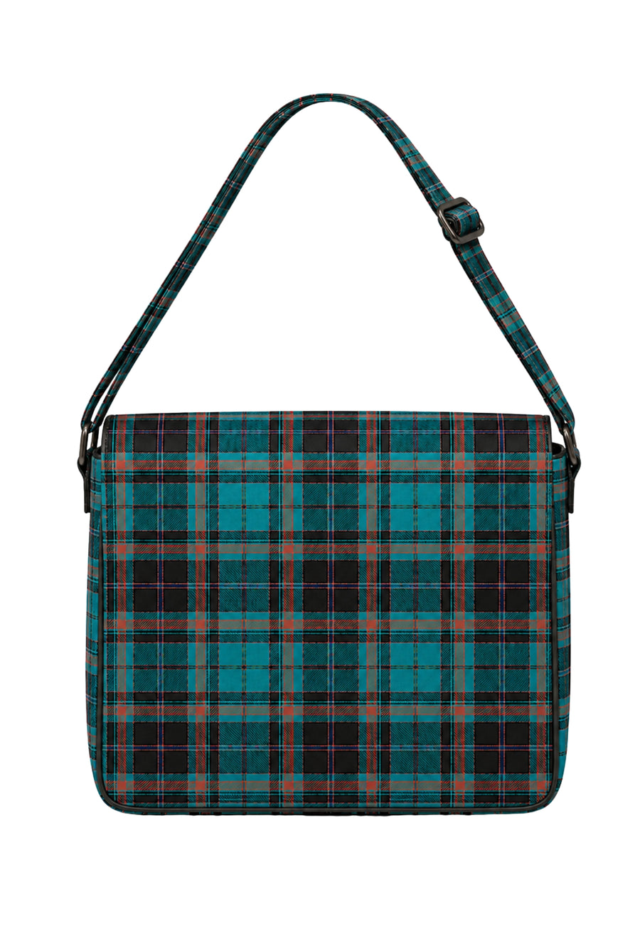 Wallace Tartan Messenger Bag