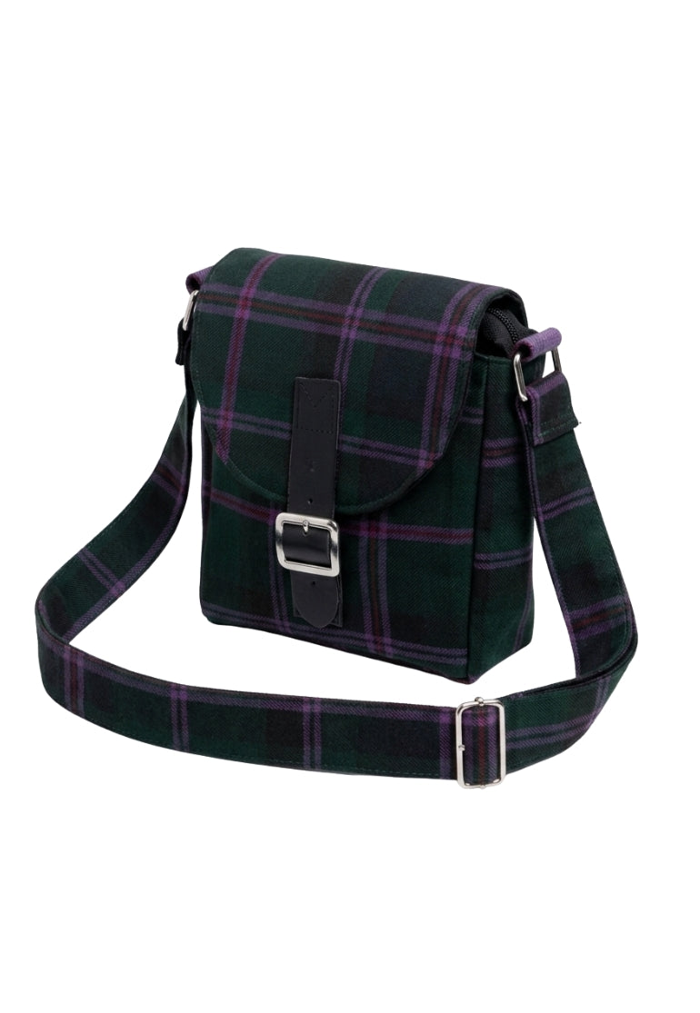 Tartan Messenger Mini Bag
