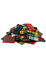Tartan Off Cuts - Remnants Per KG